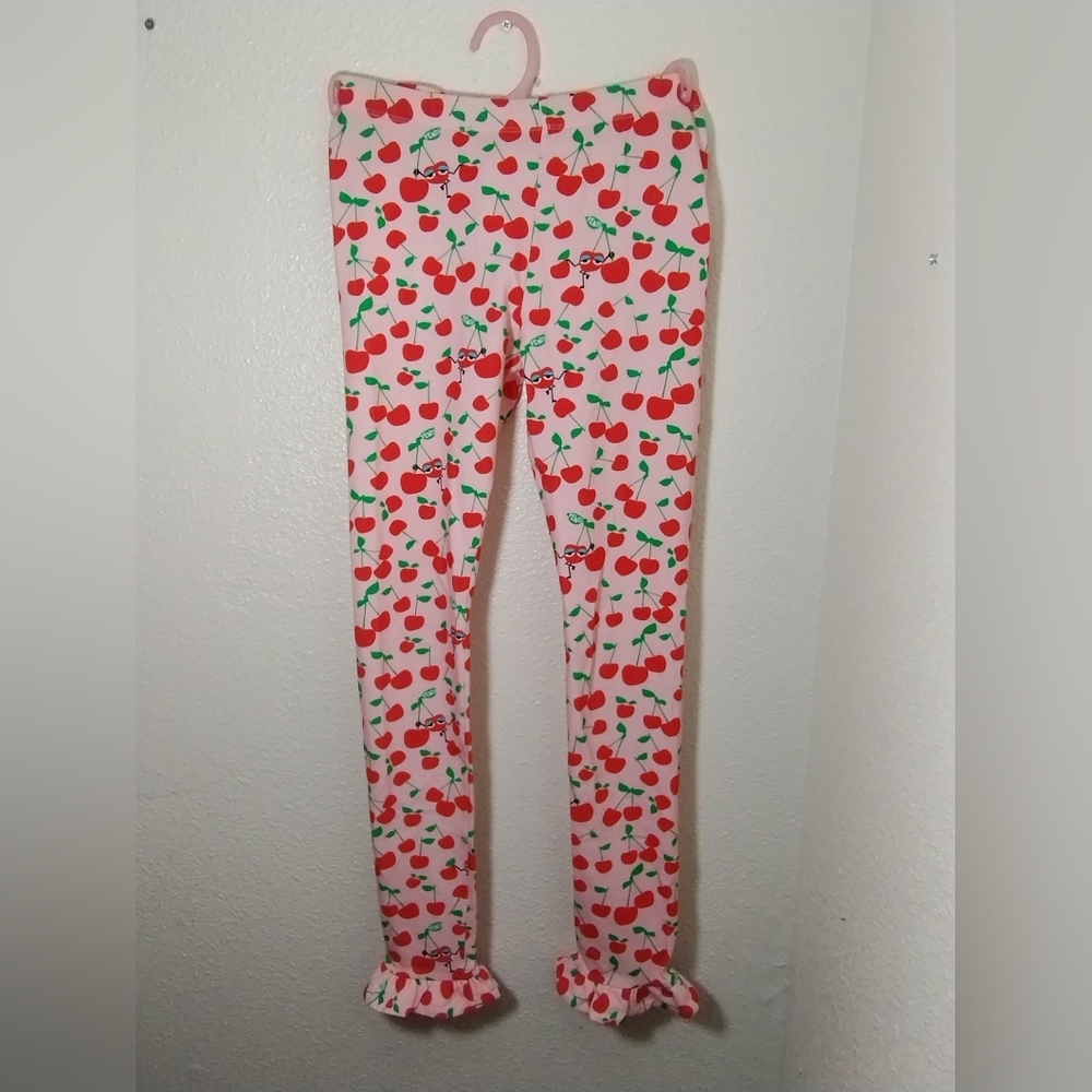 FENDI x Simonetta Kids Cherry Print Legging Pants